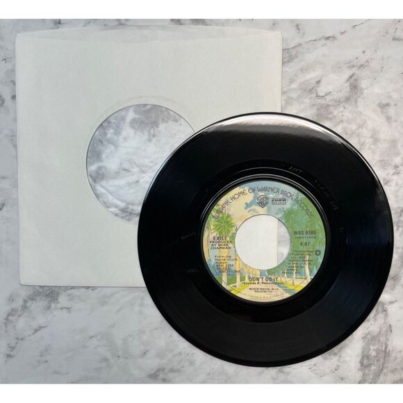 Exile Kiss You All Over / Dont Do It 45 Vinyl 70s Country Rock - Picture 5 of 6